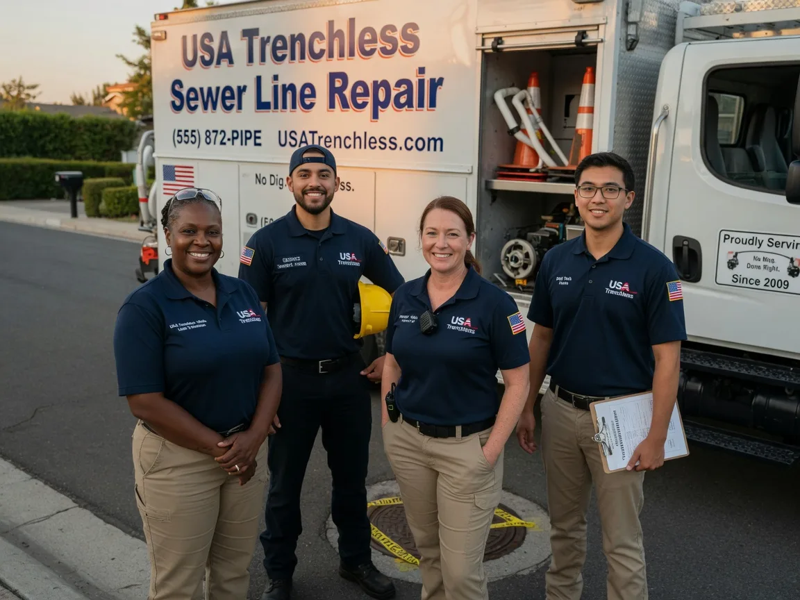 Sewer Line Repair company in Gipsy, PA